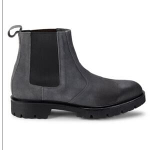 NIB Men's Good Man Brand Modern City Chelsea Boots Men's Size 8 Gray Charcoal